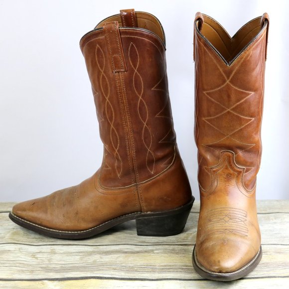 Acme Other - Acme Cowboy Boots Vintage Mens 8 D Distressed